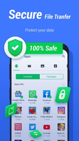 inshare secure transfer